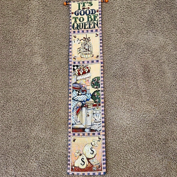 Mary Engelbreit Other - It's Good to be Queen Tapestry Wall Door Hanging